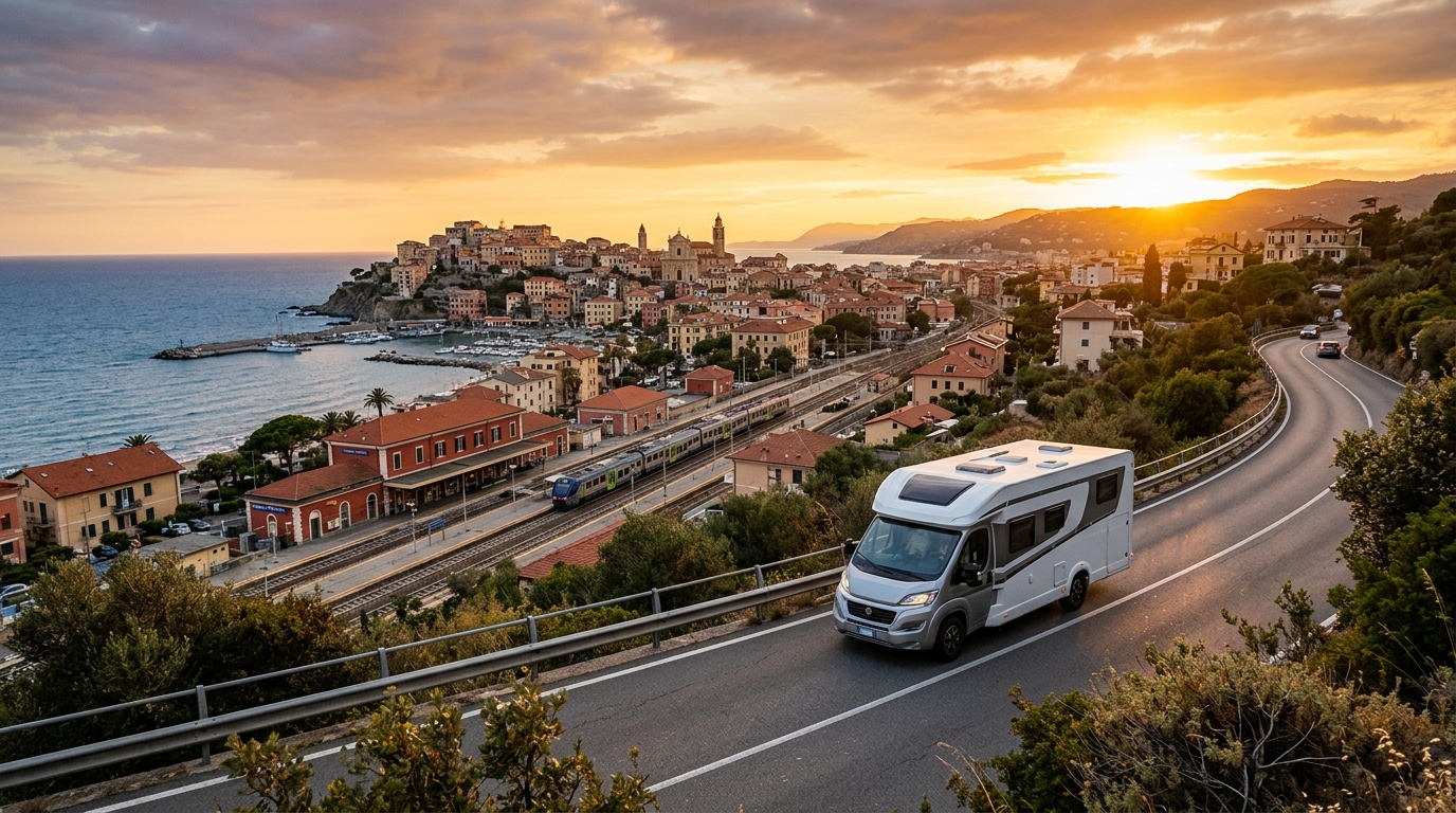 RV Rental Imperia - Train Station